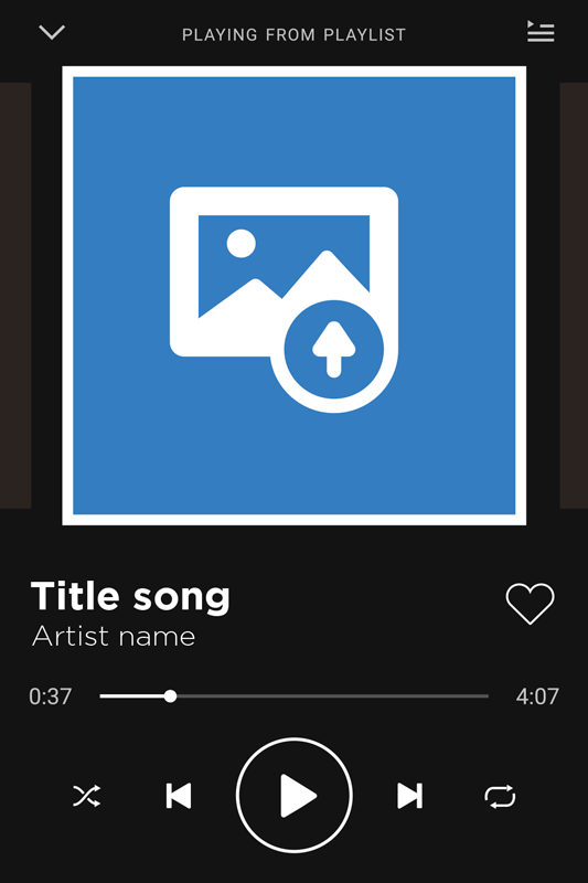 Poster vardagsrum spotify canvas - Tenstickers