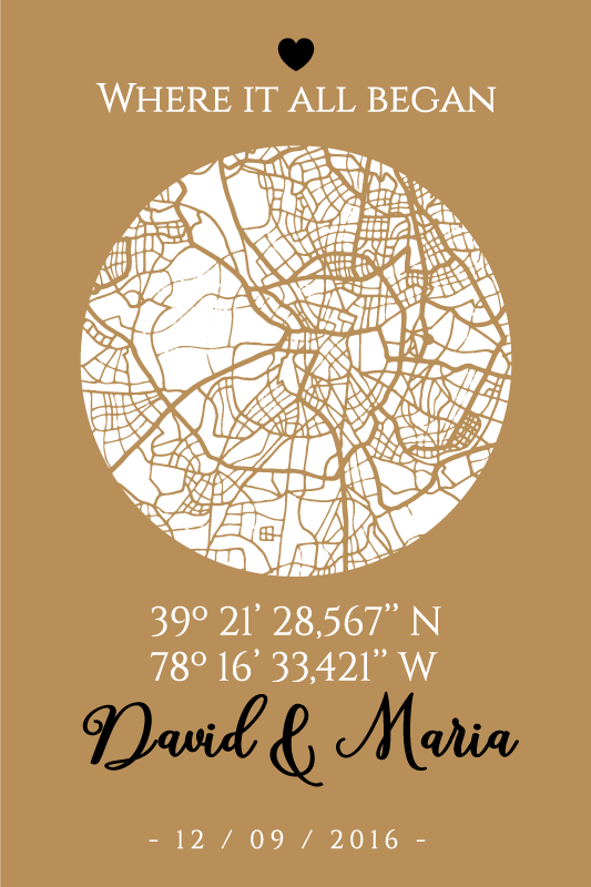 Poster vardagsrum där allt började - Tenstickers