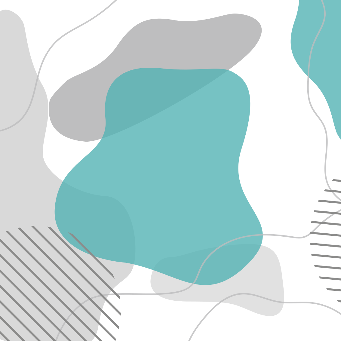 Poster vardagsrum blå och gröna väggkonstformer - Tenstickers