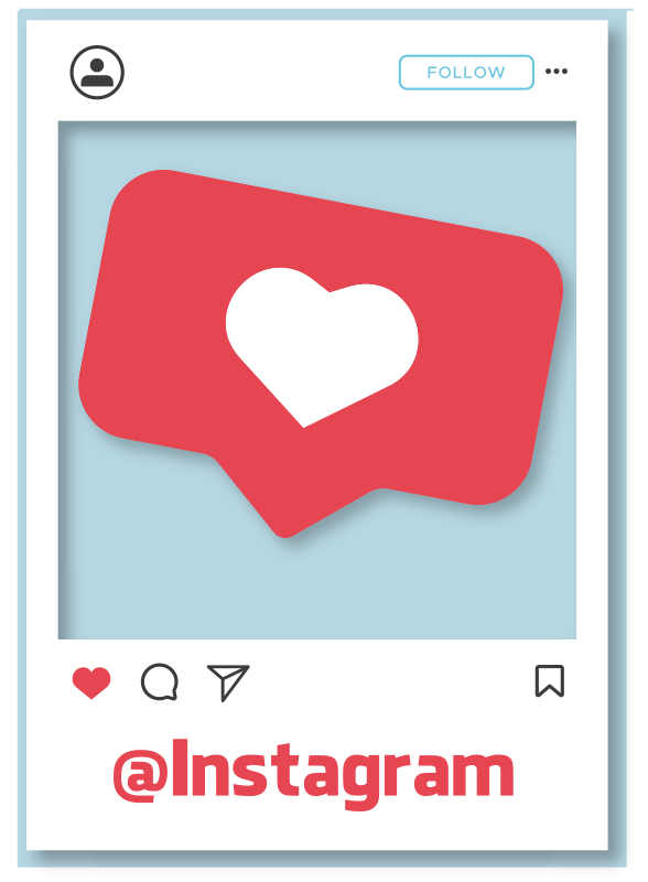 Poster text instagram-användare - Tenstickers
