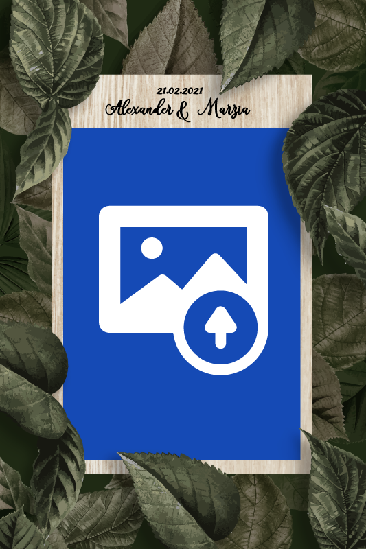 Poster festivaler och evenemang bröllopshänder och bukett - Tenstickers