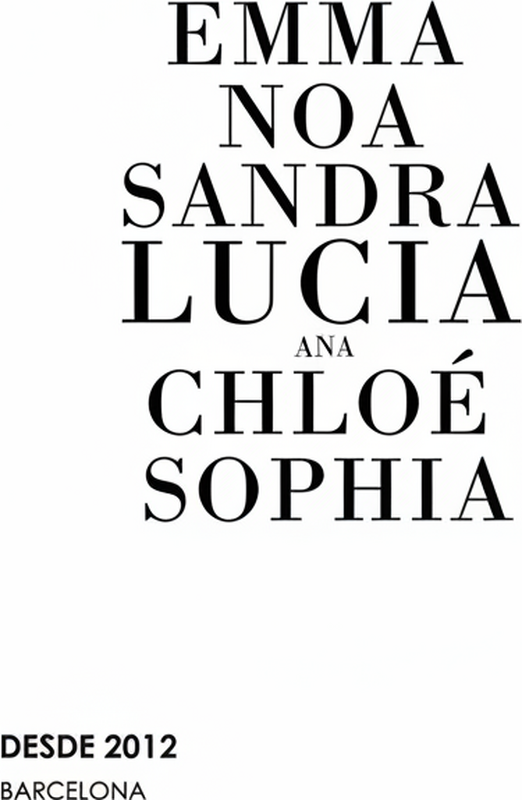 Personliga posters vänskapsgrupp typografi - Tenstickers