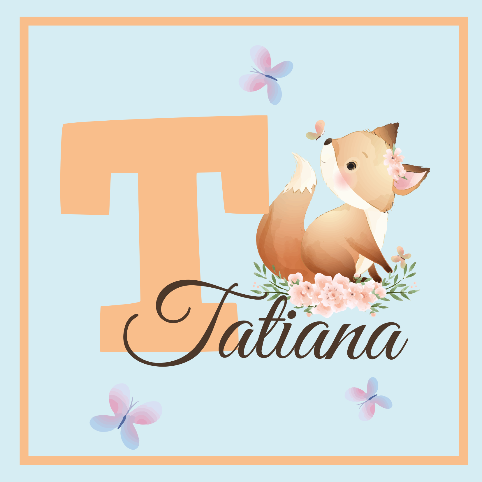 Personliga posters t vänliga räven - Tenstickers