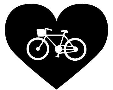 Poster cykling jag älskar cyklar - Tenstickers