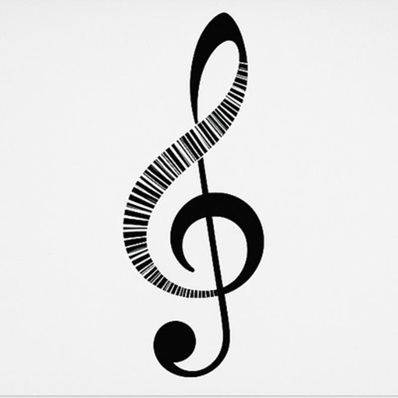 Musik posters med musiknoter - Tenstickers