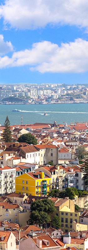 Affischer landskap lisboa - Tenstickers