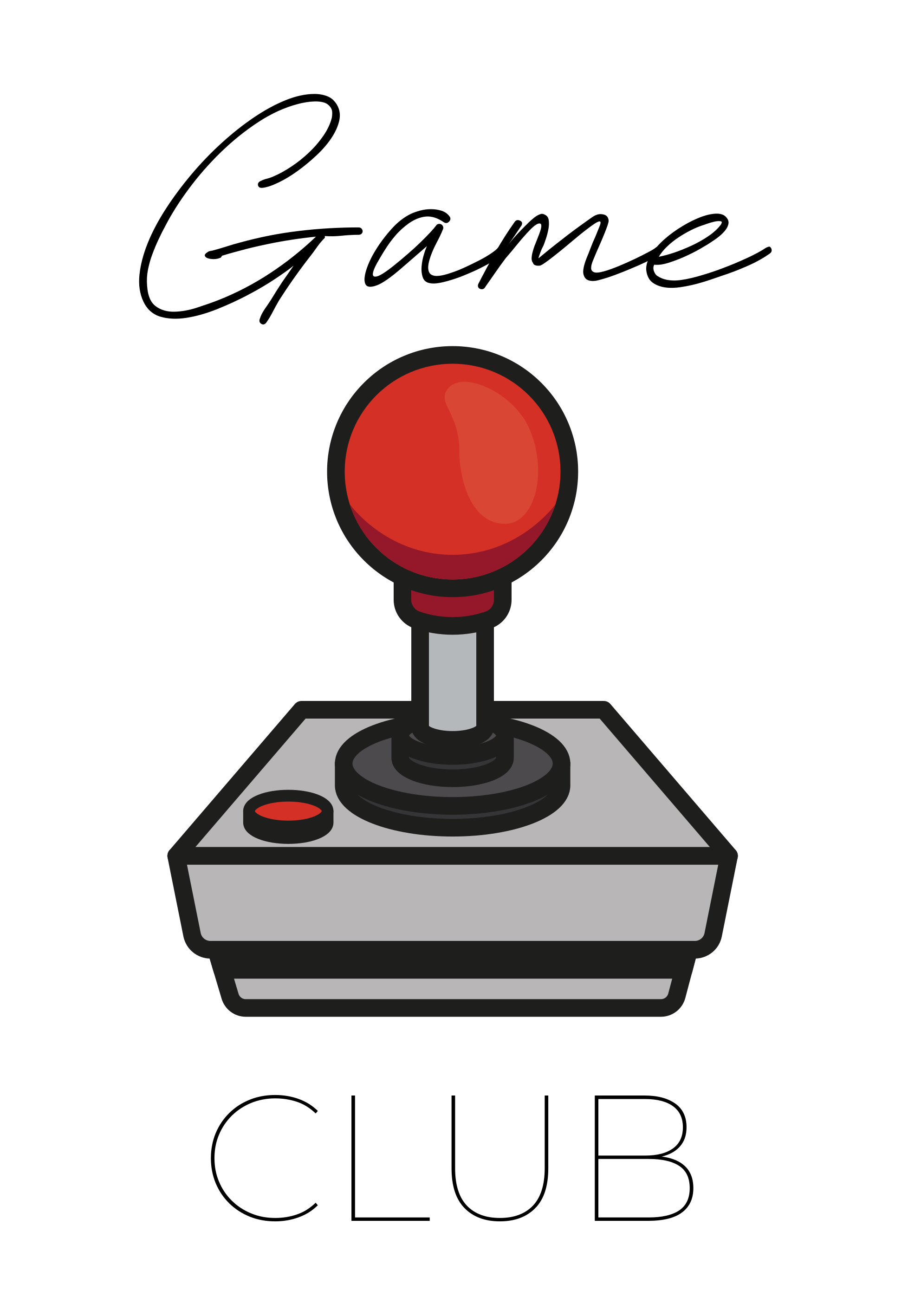 Videospel affisch spelklubb - Tenstickers