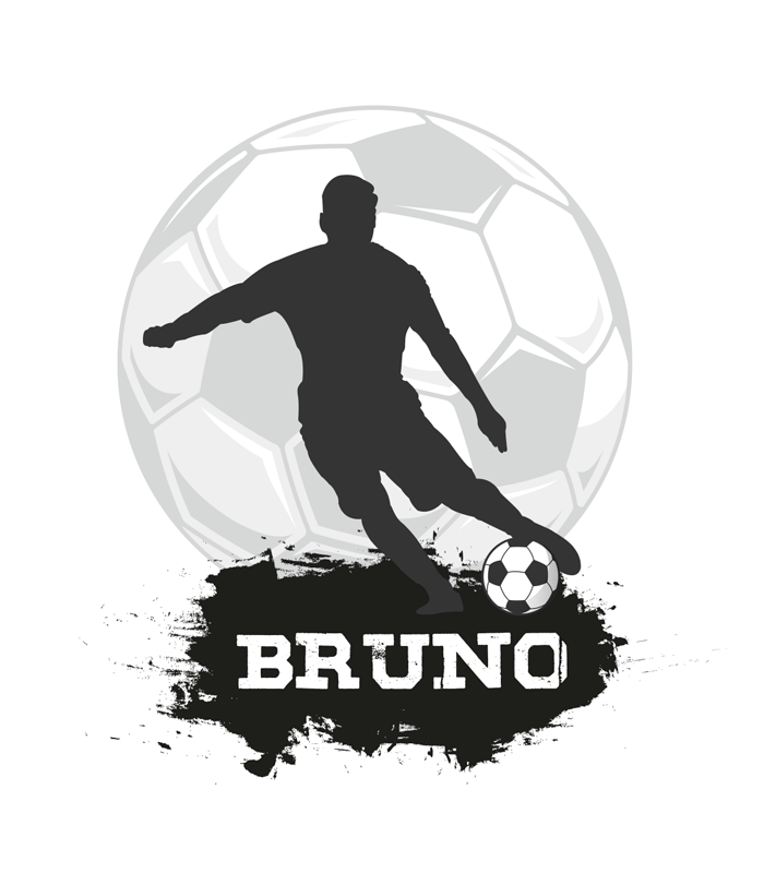 Fotbolls posters med anpassningsbar fotboll - Tenstickers