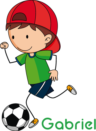 Fotbolls posters personligt barn fotboll - Tenstickers