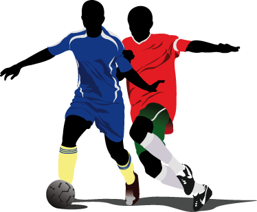 Fotbolls posters vinyl ungdomsspelare fotboll - Tenstickers