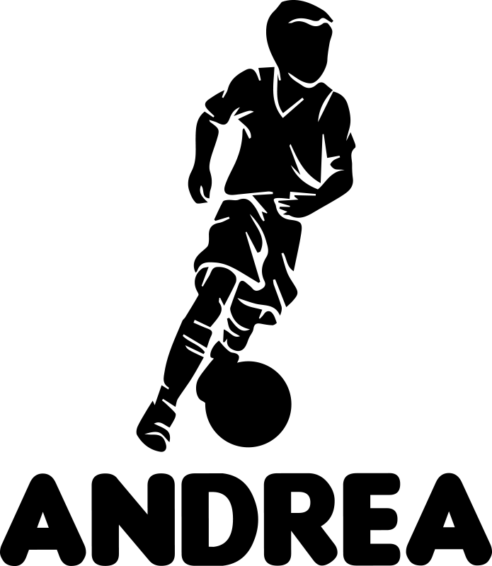Fotbolls posters för barnspelare - Tenstickers