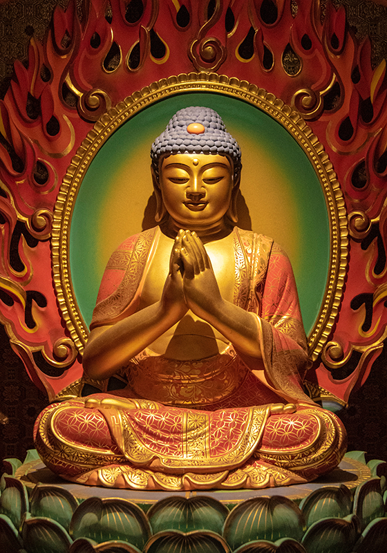 Buddha religiös poster design - Tenstickers