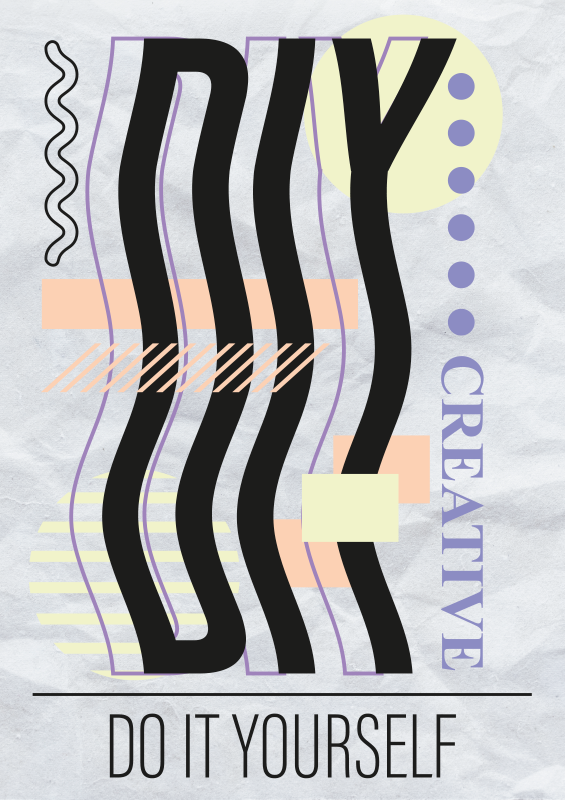 Gör det själv affischdesign - Tenstickers