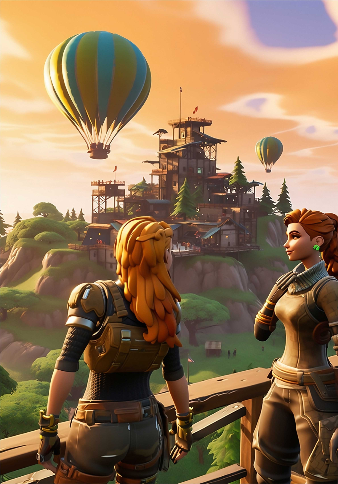 äventyr souldiers tjejer poster ungfödd - Tenstickers