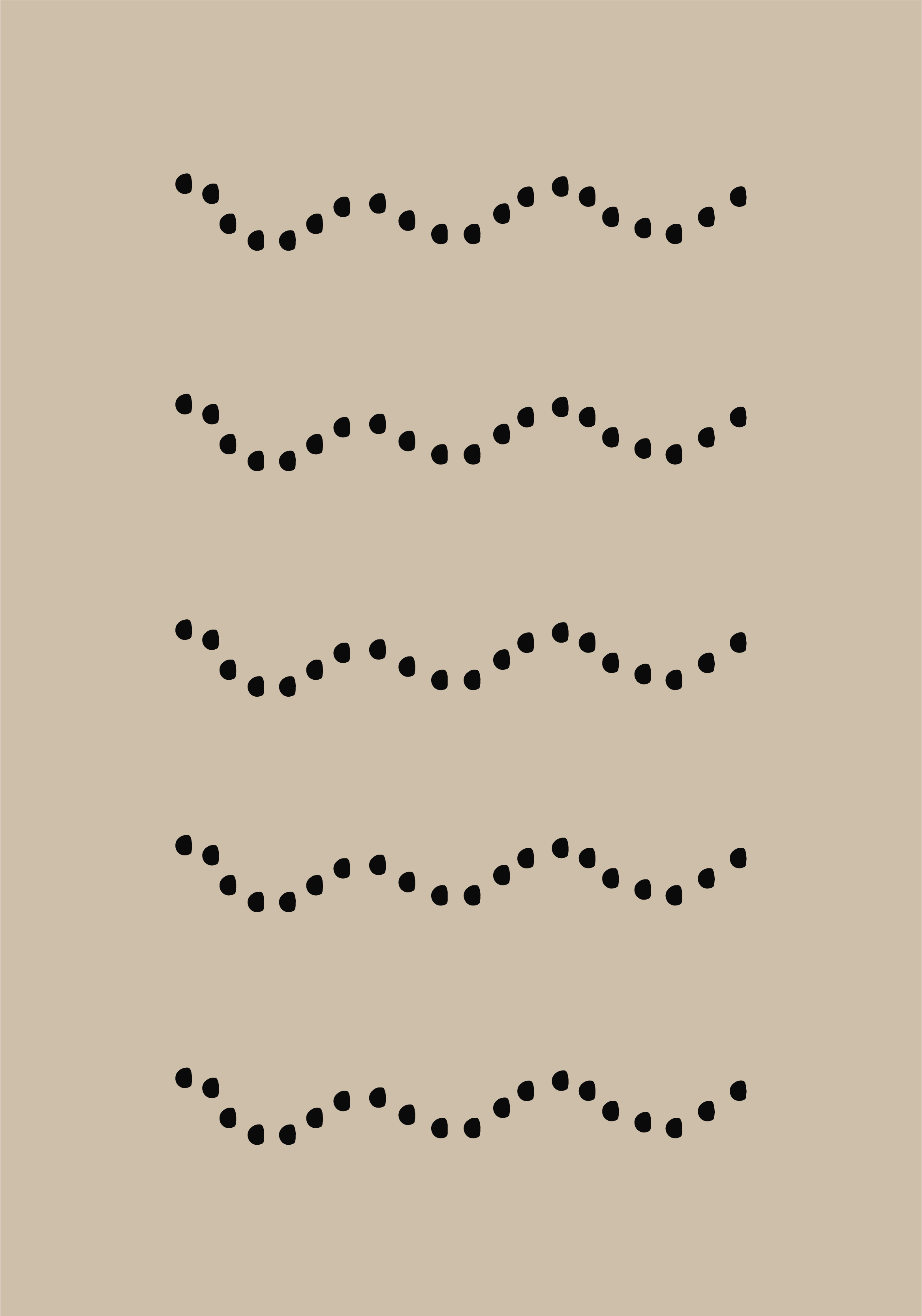 Stenar på marken nordisk affisch - Tenstickers