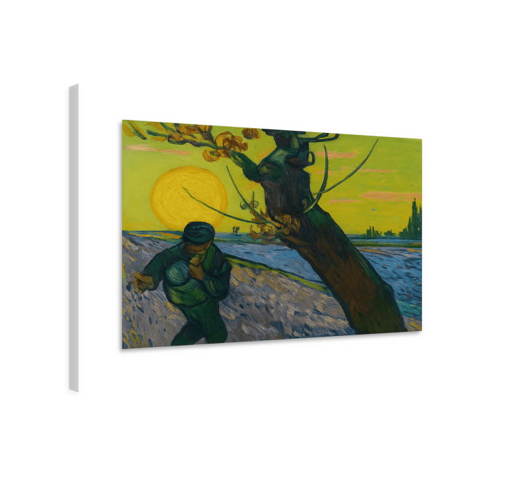 Såmannen van gogh Kanvas konst - Tenstickers