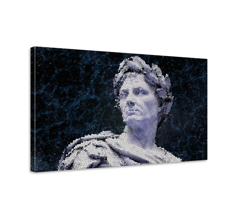 Mosaico romano antiguo mosaik canvas tavla - Tenstickers