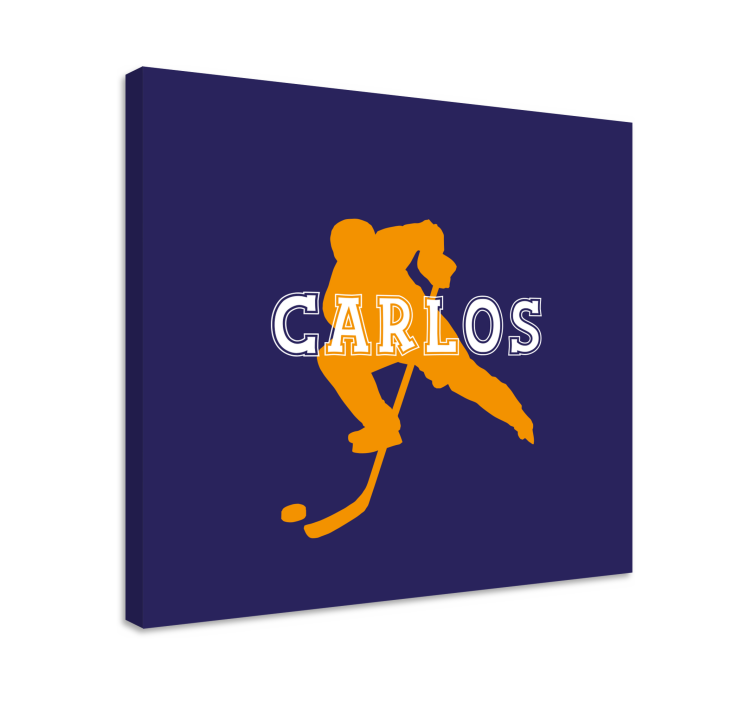 Kanvas sport ishockeyspelare - Tenstickers