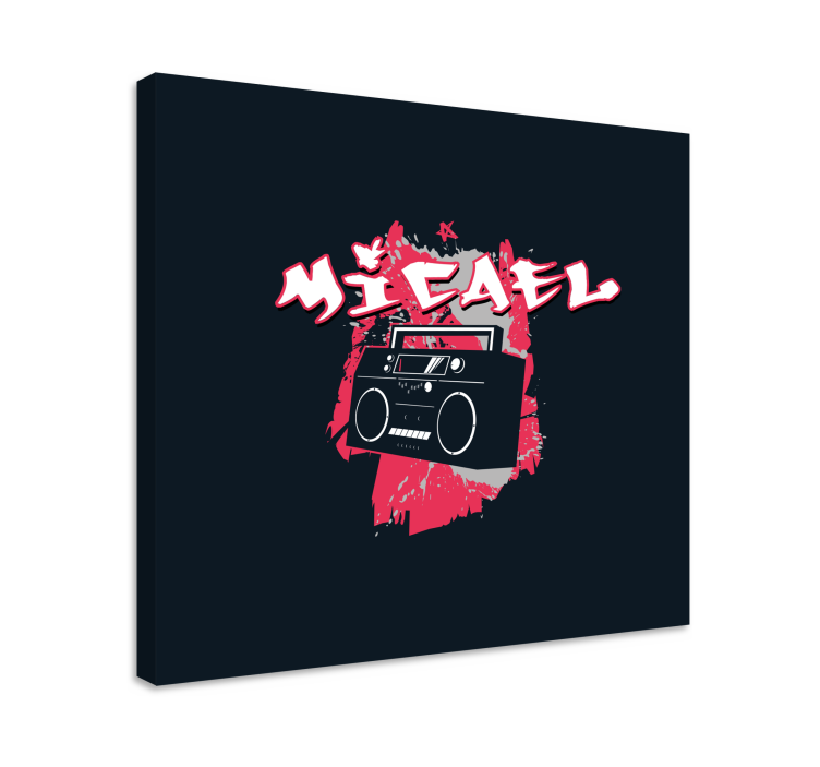 Modern kanvas urban ljudkänsla - Tenstickers