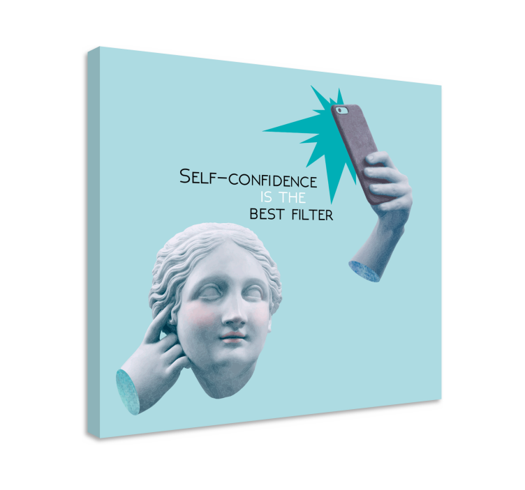 Kanvas citat självförtroende citat - Tenstickers