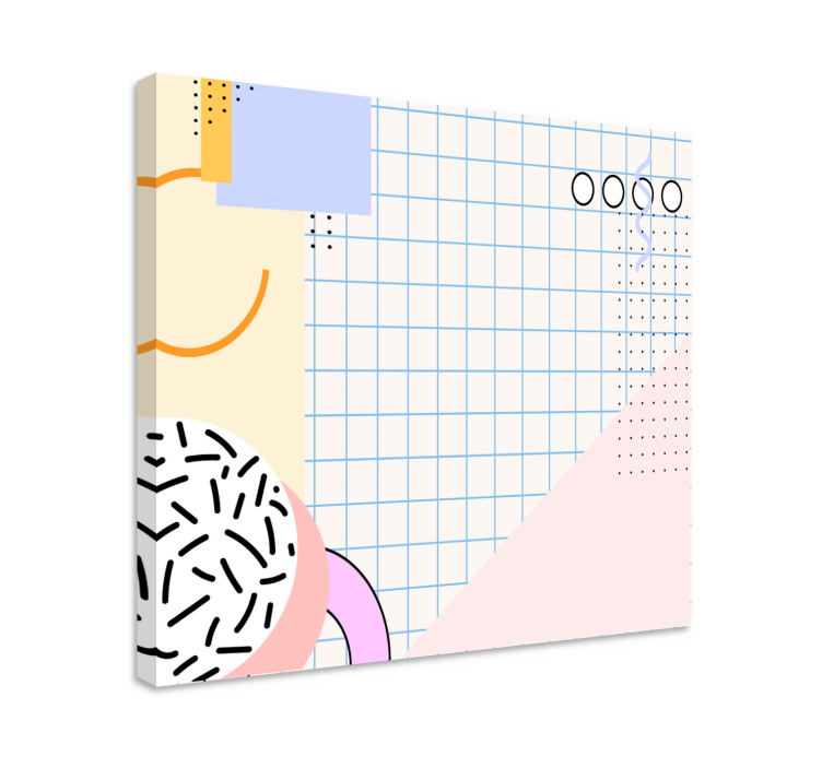 Modern kanvas former och mönster - Tenstickers