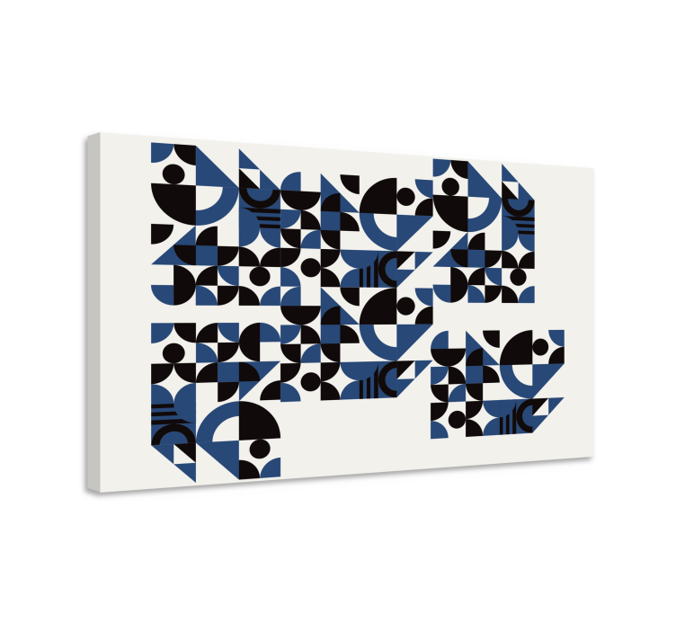 Kanvas geometrisk dynamiska geometriska mönster - Tenstickers