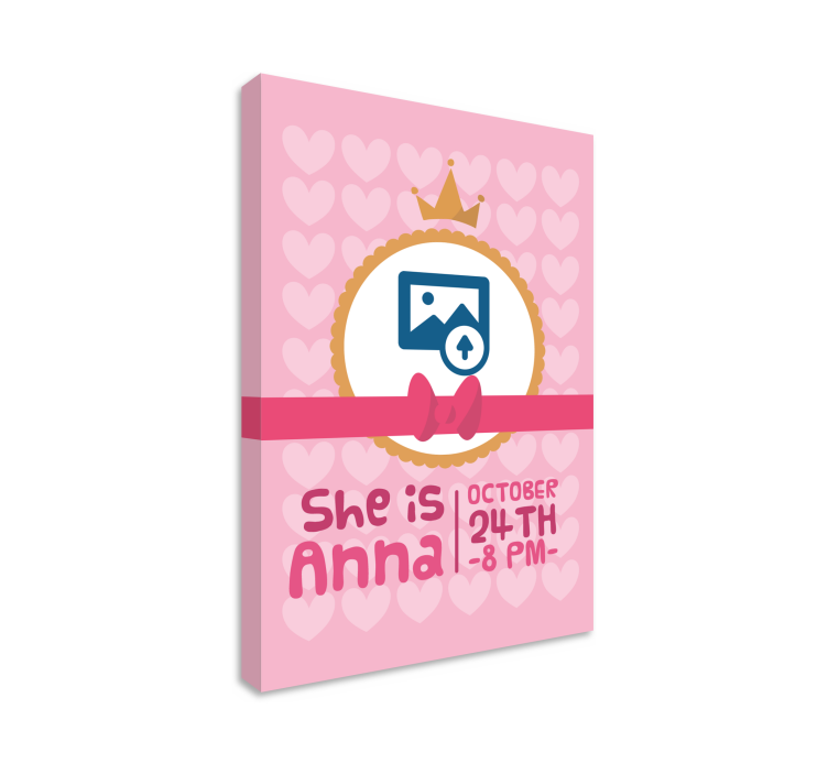 Kanvas barnrum födelsedagsfirande banner - Tenstickers