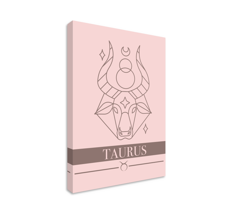 Kanvas superhjältar taurus symbolrepresentation - Tenstickers