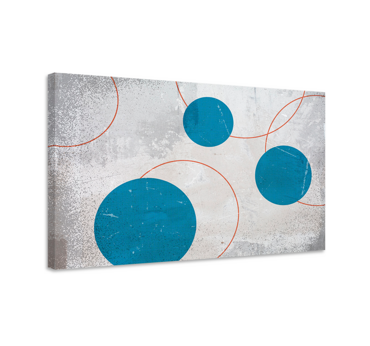 Brutalism design canvaskonsttryck - Tenstickers