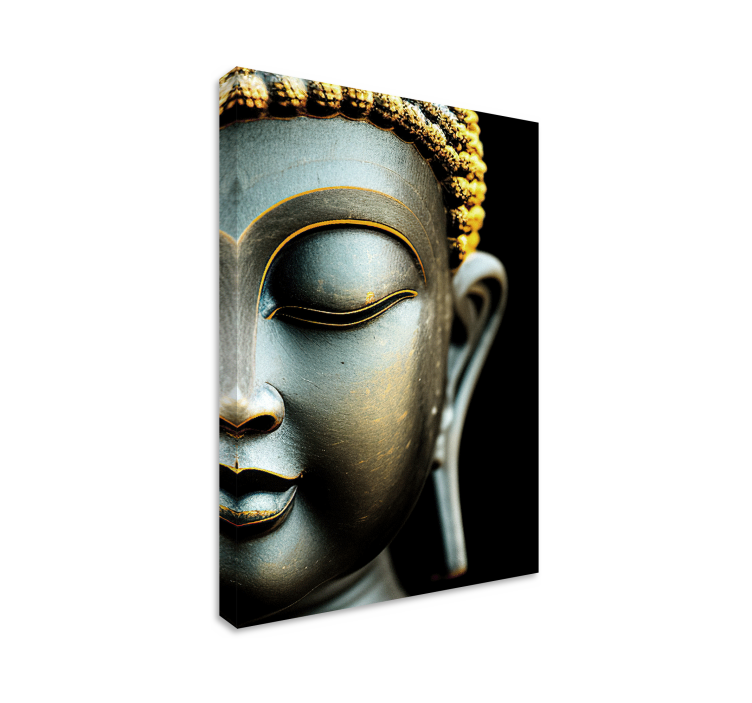 Zen bouddha Kanvas zen - Tenstickers