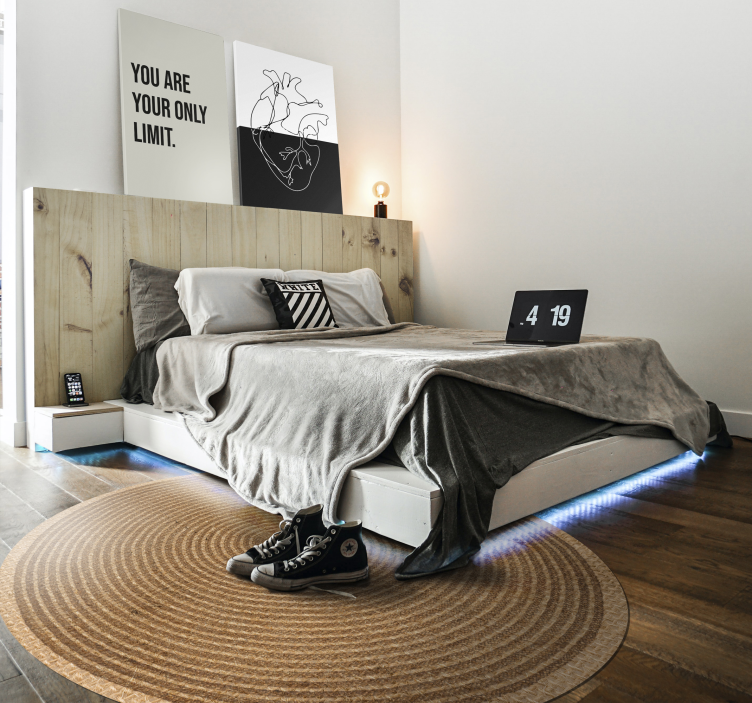 Enkla inspirerande textkontor väggavtryck - Tenstickers