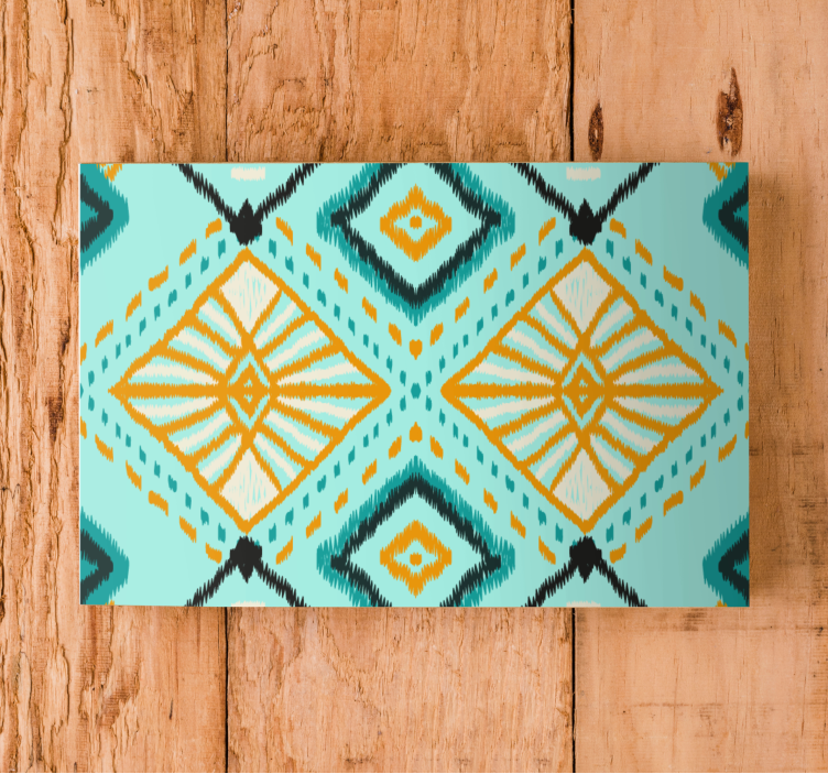 Kanvas musik geometrisk motivkonst - Tenstickers