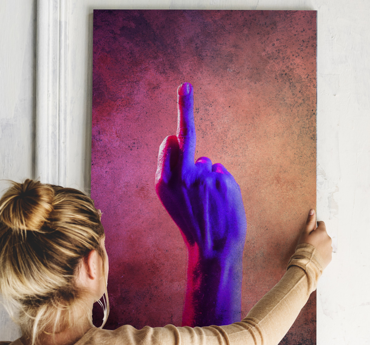 Målardukar rusta livfull gest - Tenstickers