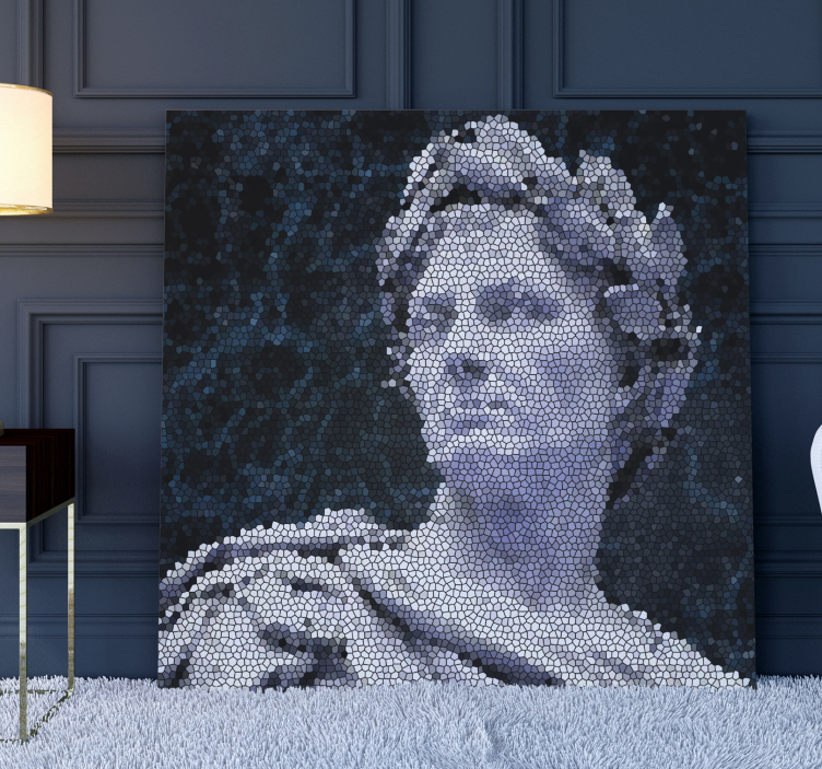 Mosaico romano antiguo mosaik canvas tavla - Tenstickers