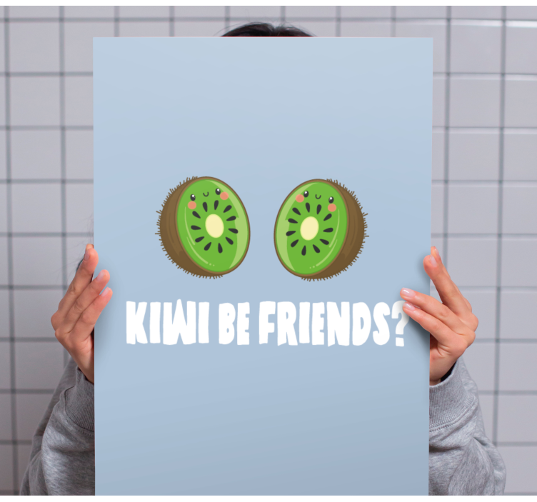 Roligt citat med kiwi citatcanvas tavla canvas tavla - Tenstickers