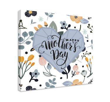Kanvas citat glad mors dag - Tenstickers