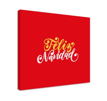 Kanvas citat god jul hälsning - Tenstickers
