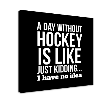 En dag utan hockeybarnduk - Tenstickers