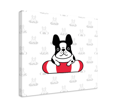 Kavas hundar söt fransk bulldogg - Tenstickers