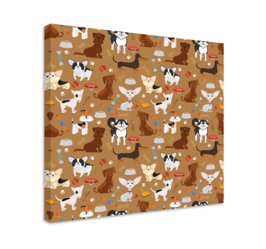Bruna valpar Kavas hundar - Tenstickers