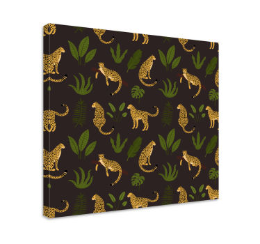 Kavas hundar leoparder och löv - Tenstickers