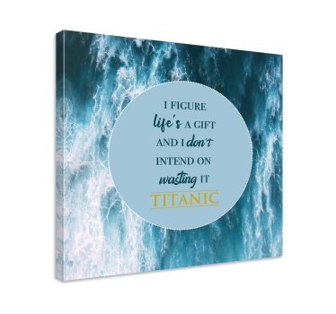 Inspirerande livscitat Kanvas citat - Tenstickers