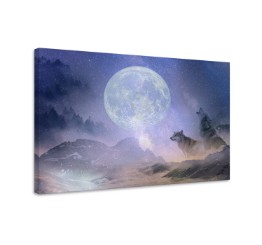 Kavas hundar mystiska vargar som ylar - Tenstickers