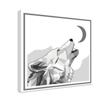 Kavas hundar hurlande varg - Tenstickers