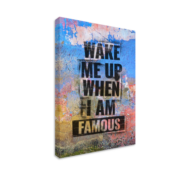 Stencil citat inspirerande citat på canva tavla - Tenstickers