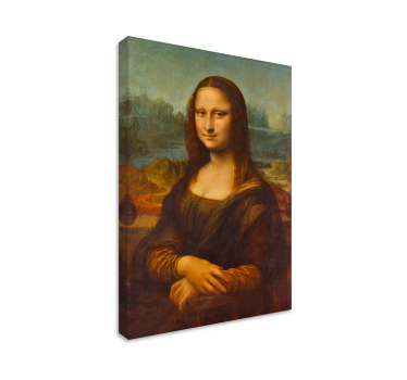 Mona Lisa av Da Vinci på kanvastavle - Tenstickers