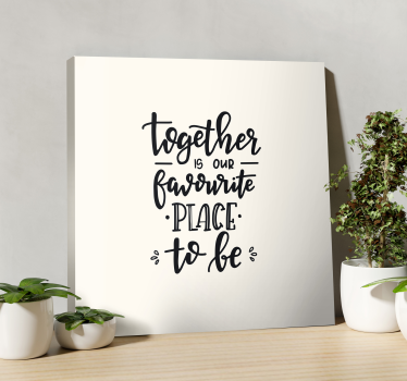 Textfras citat sovrumcanvas tavla konst - Tenstickers