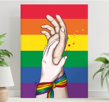 Enhet i mångfald Kanvas citat - Tenstickers