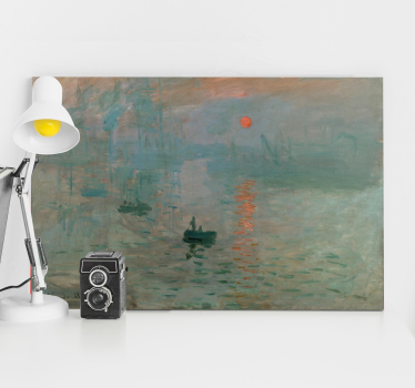Impression Sunrise kanvastavle - Tenstickers