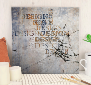 Kanvas citat kreativ textdesign - Tenstickers